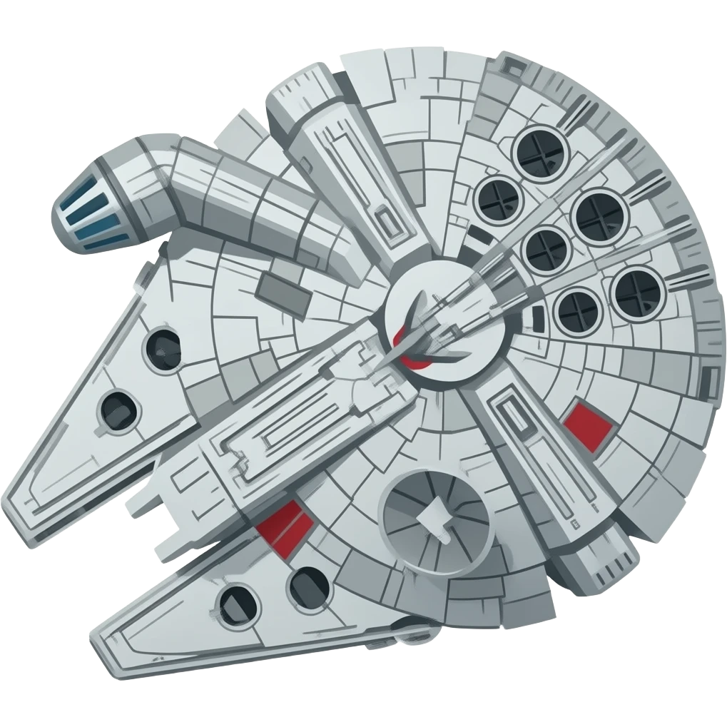 Millennium Falcon emoji