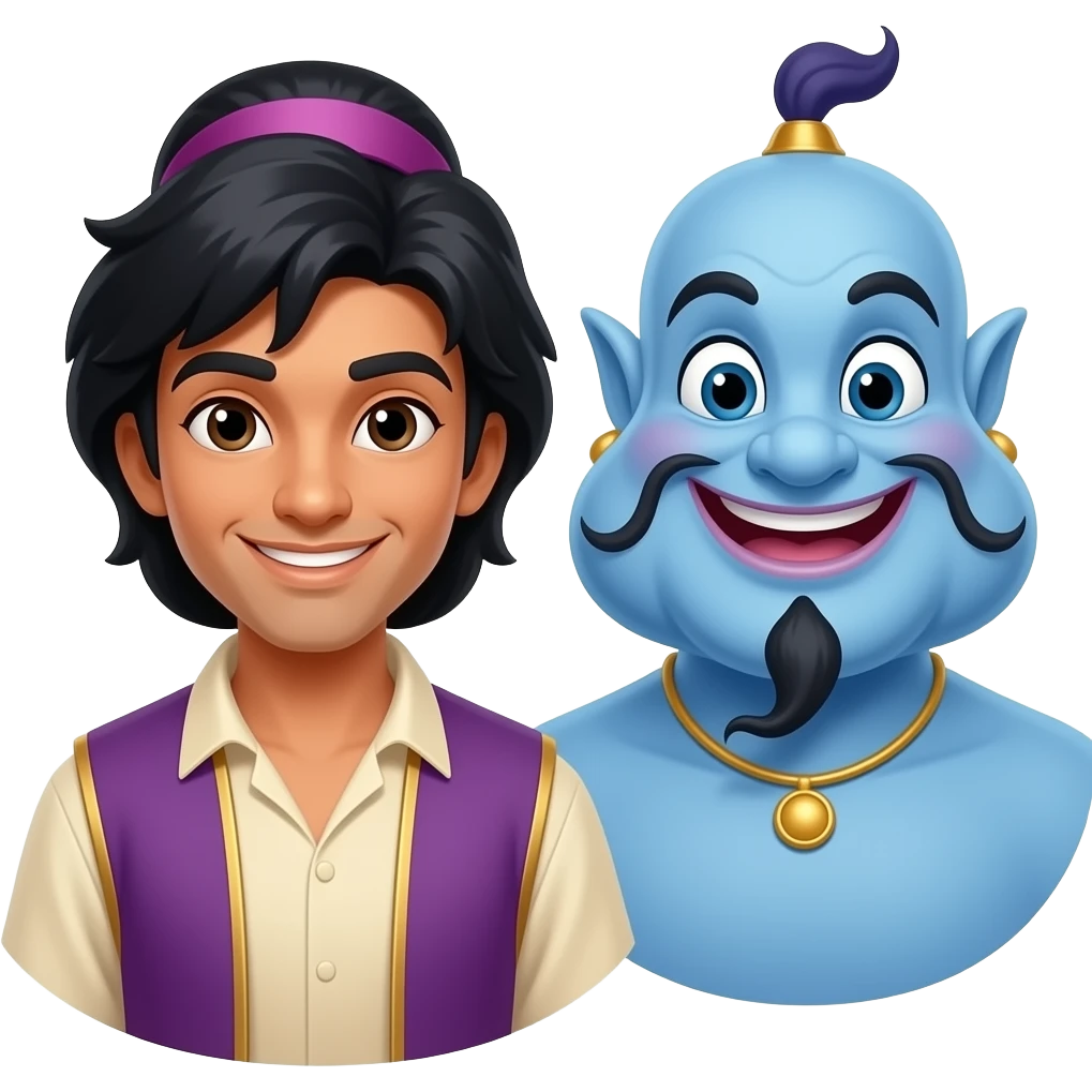 Aladdin  🧞‍♂️ emoji