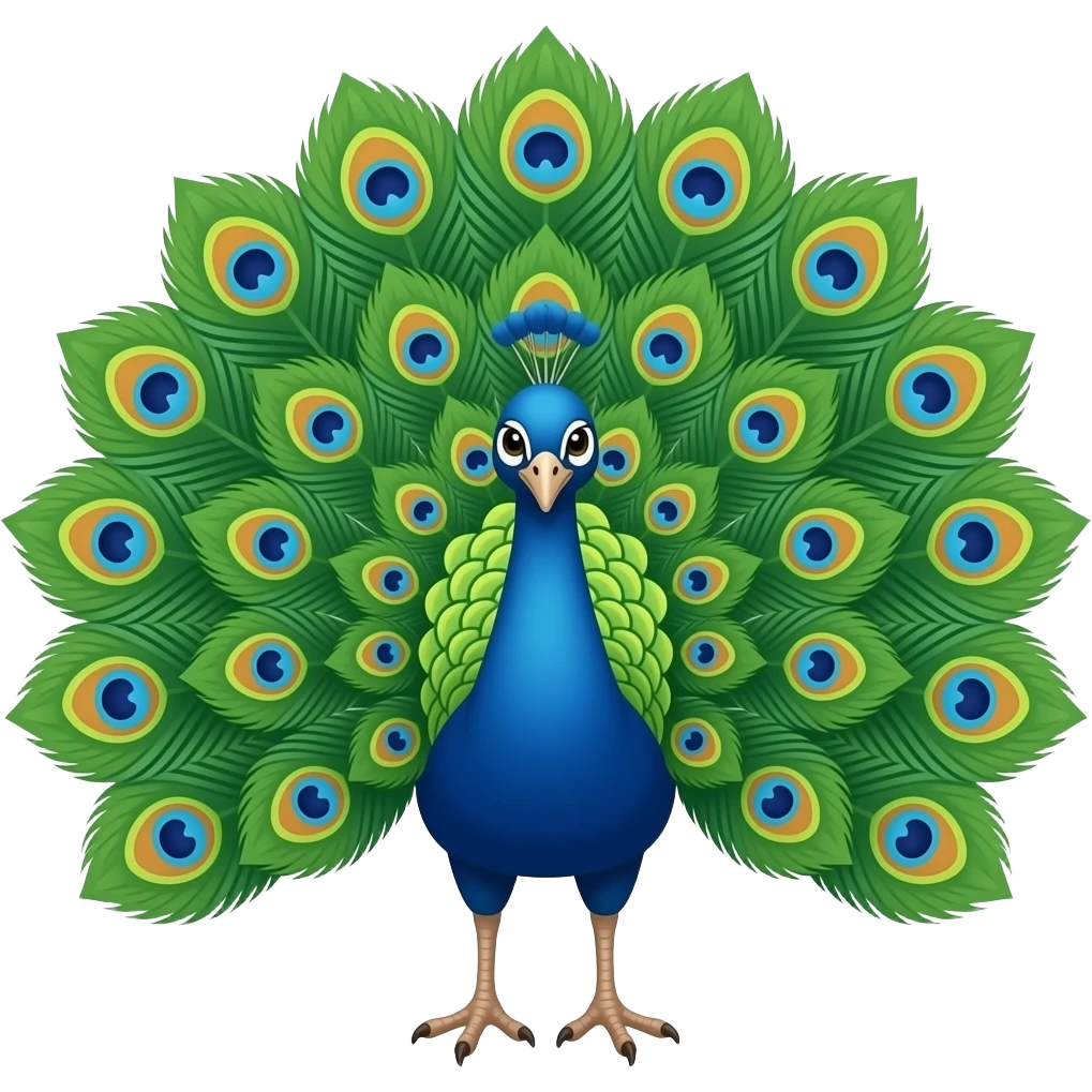 🦚 emoji