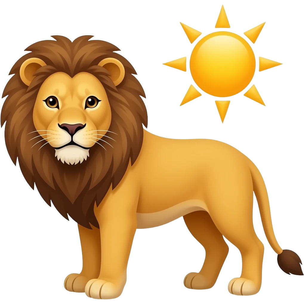 شیر و خورشی emoji