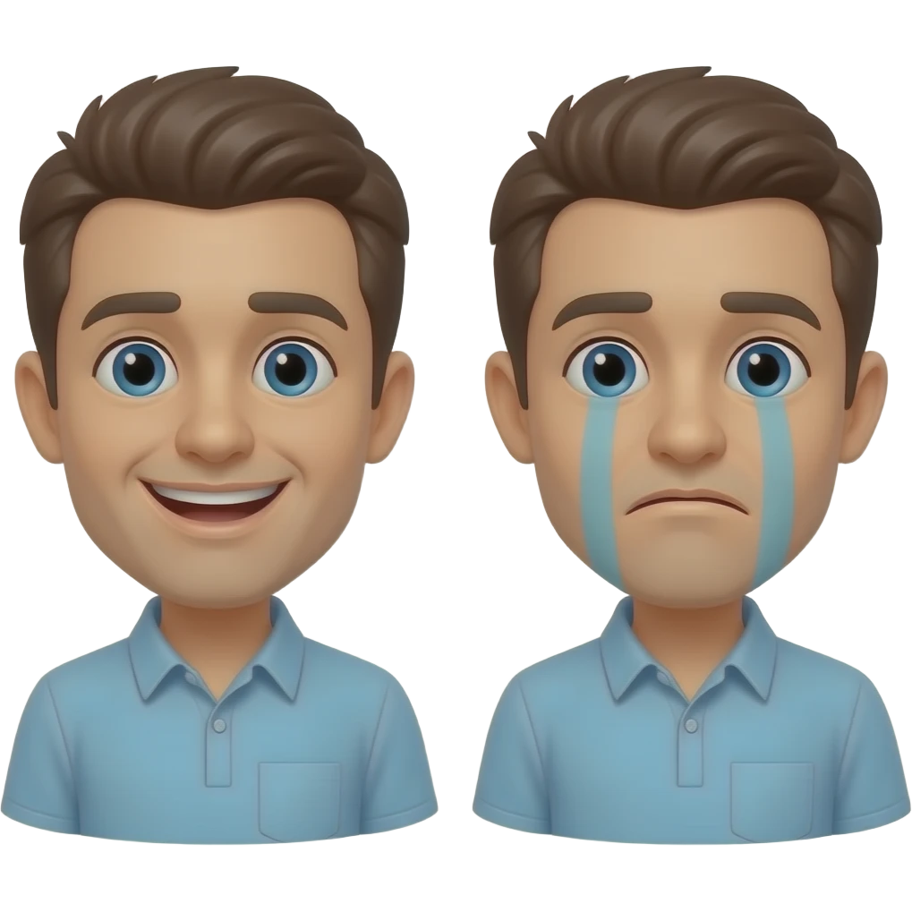 happy sad emoji