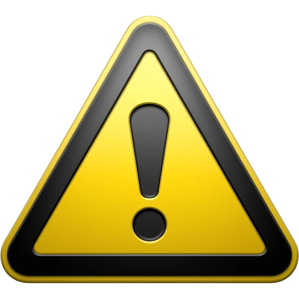 caution emoji