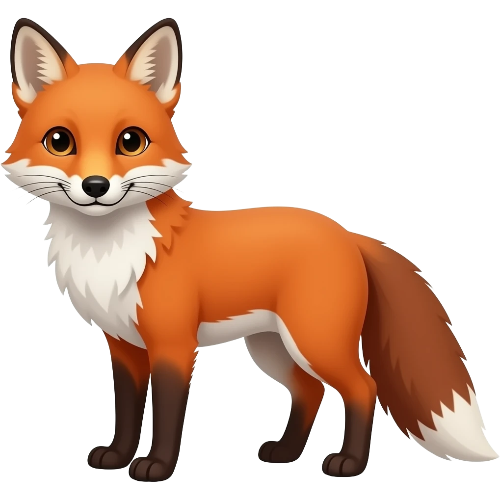 Red fox emoji
