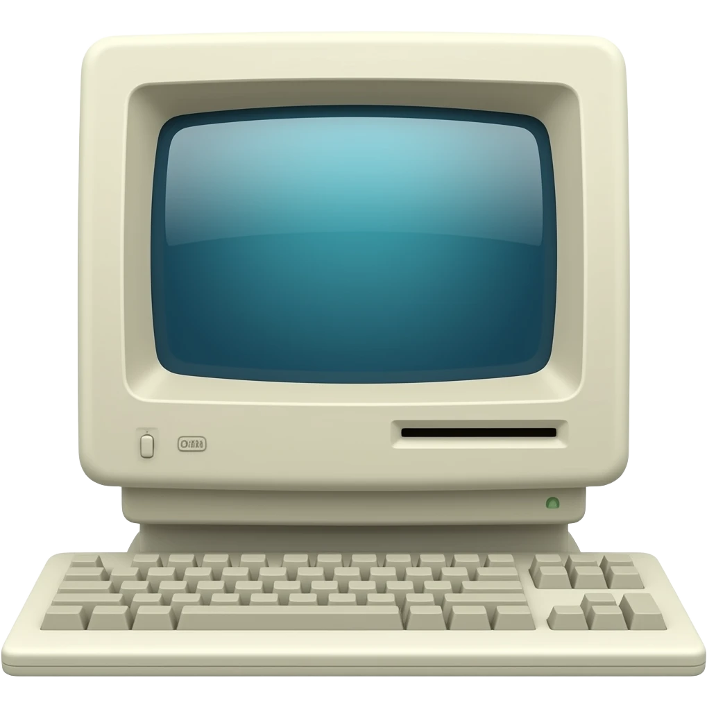old computer emoji | AI Emoji Generator