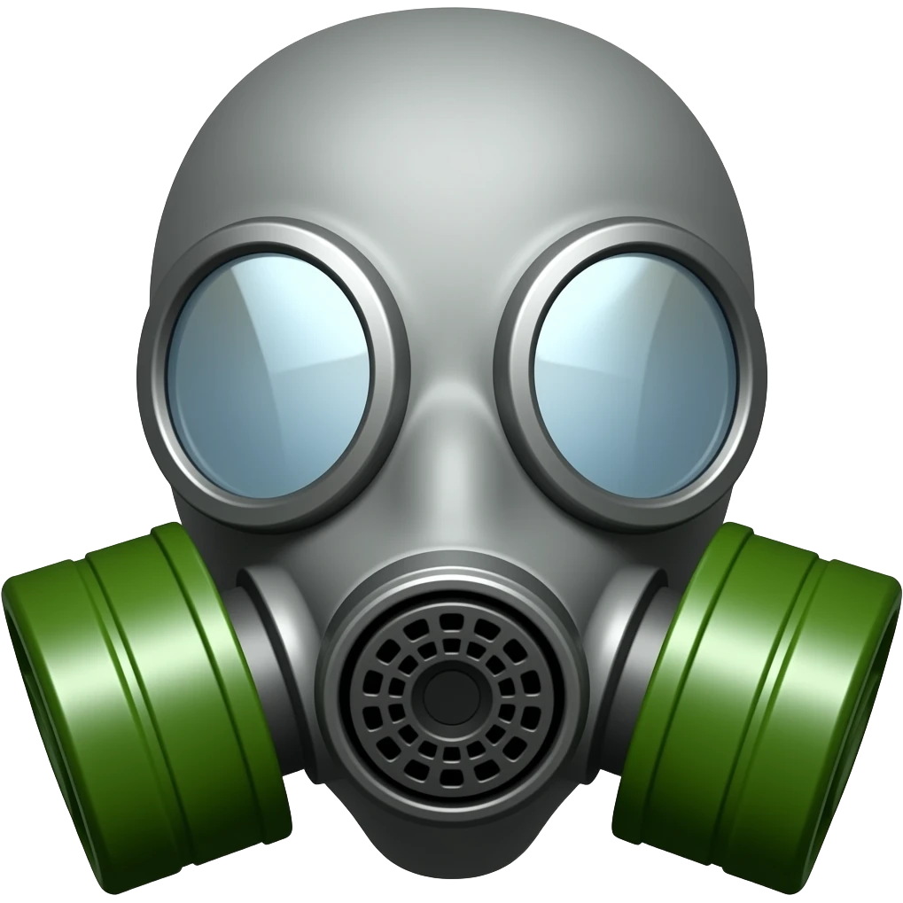 Gas mask emoji