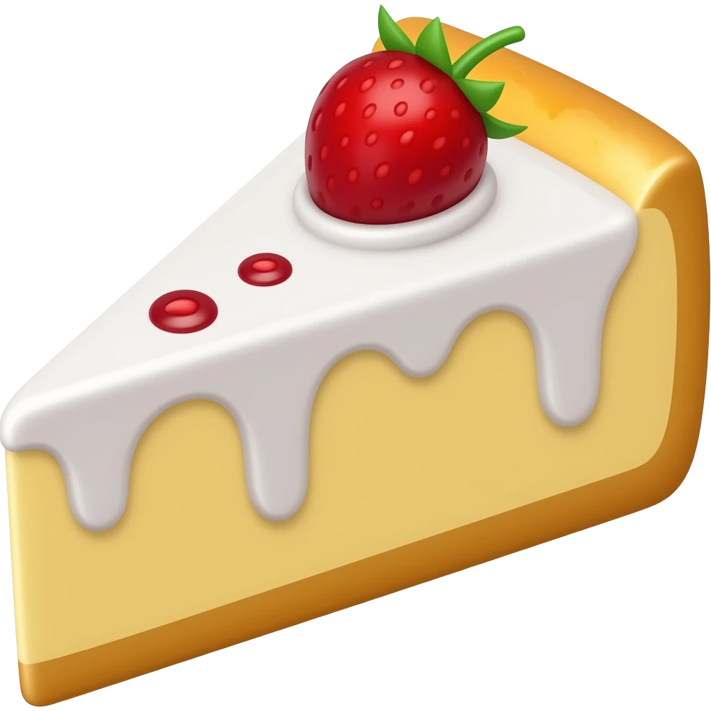 Cheesecake emoji