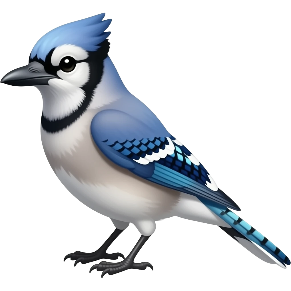 blue jay emoji
