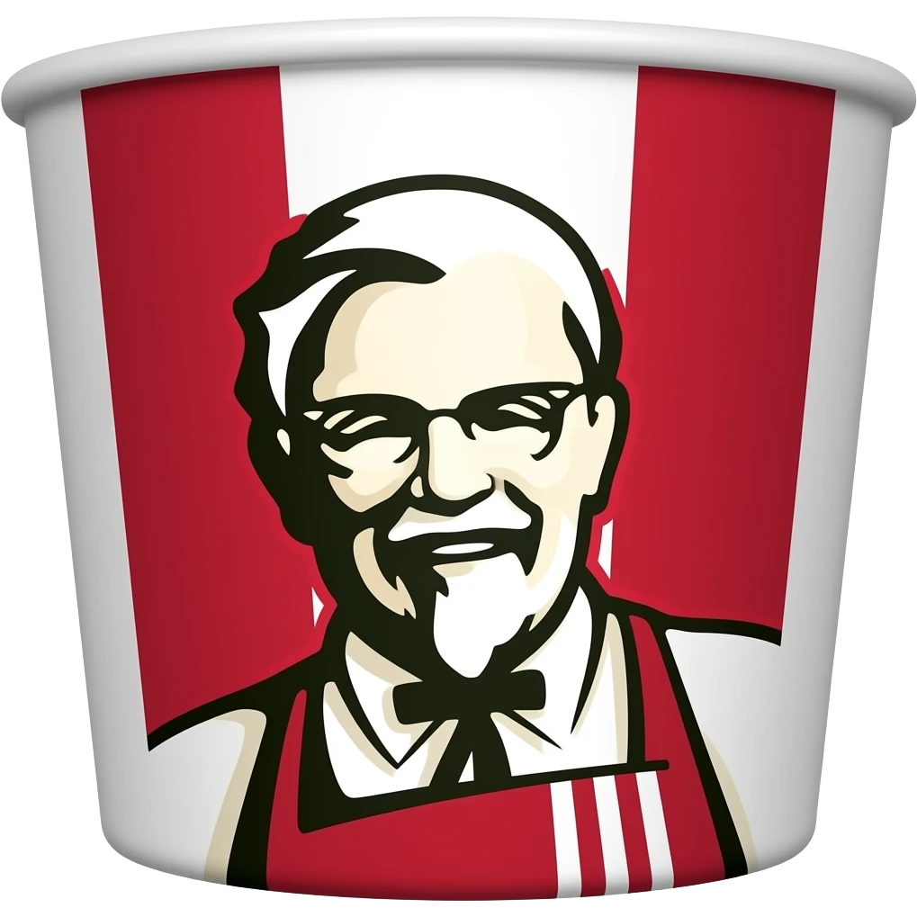 KFC BUCKET emoji