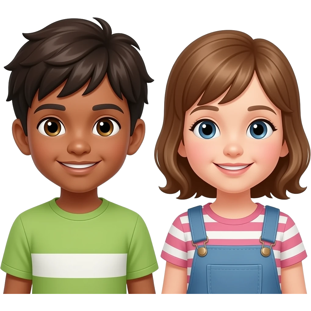 Two kids emoji