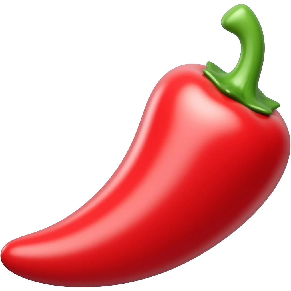 pink pepper emoji