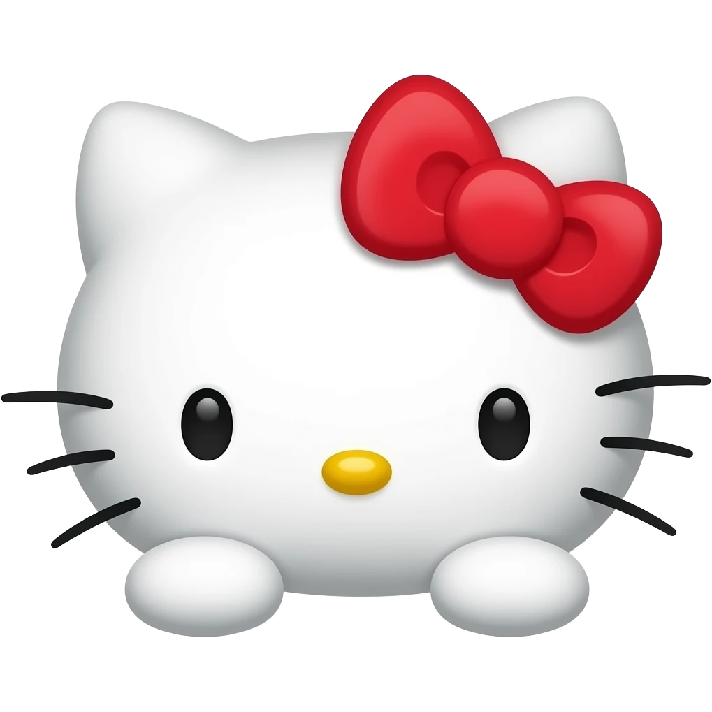 Hello kitty emoji