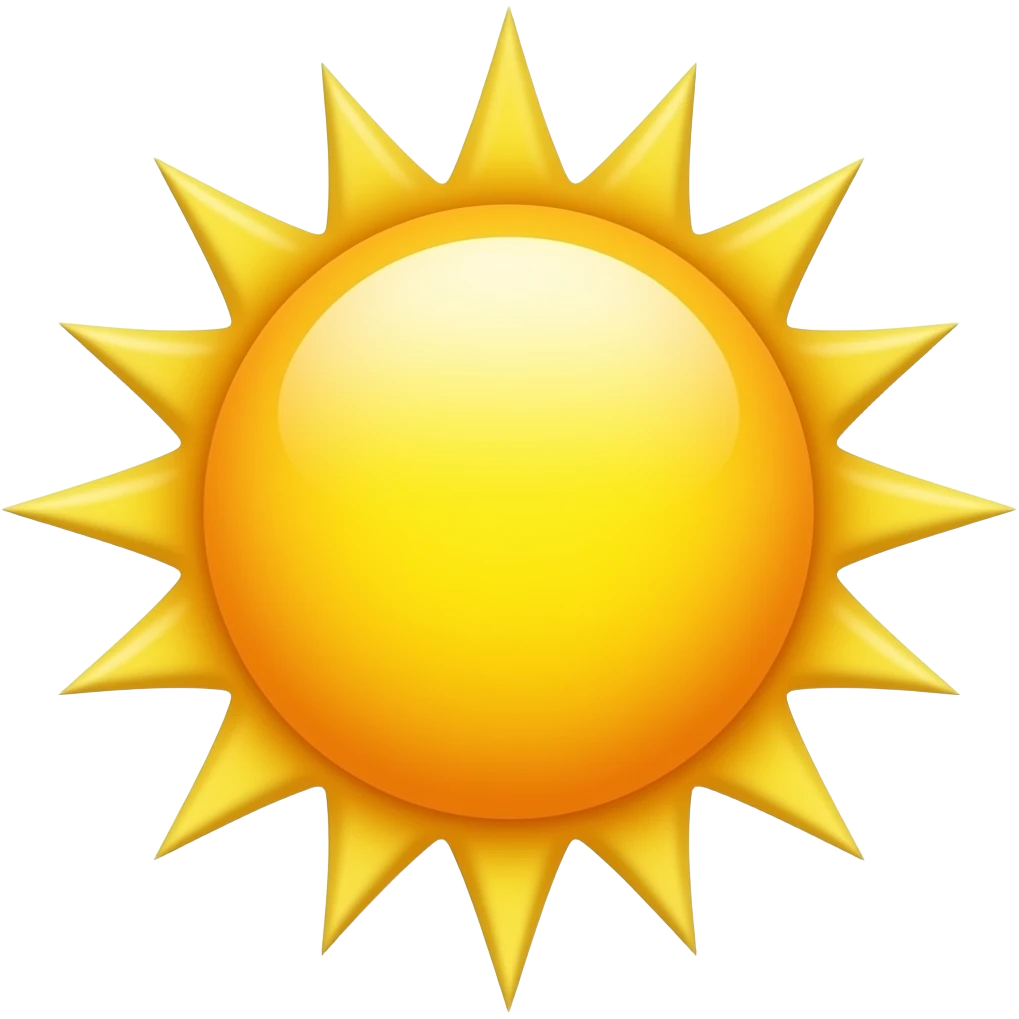 sun emoji