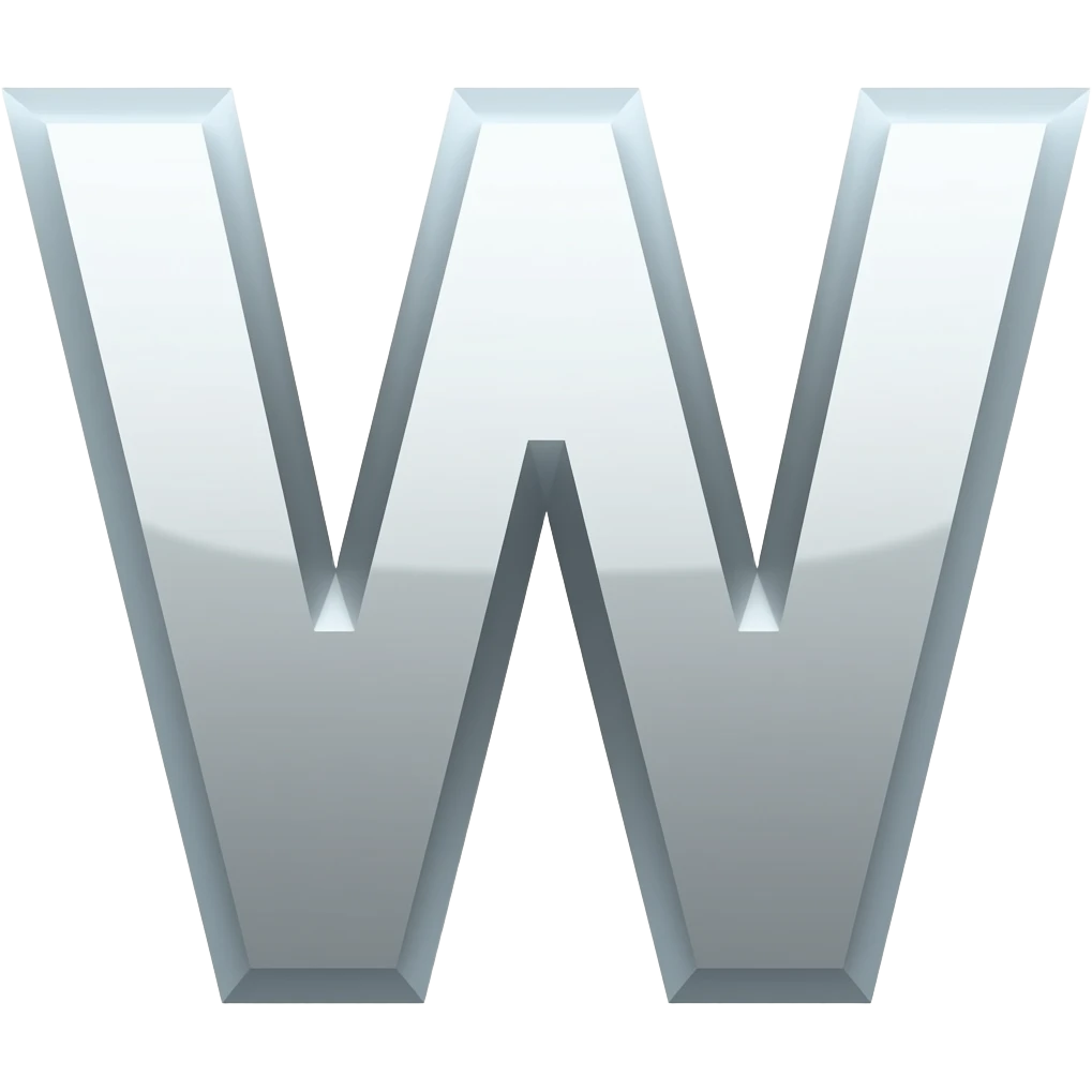 Letter W emoji