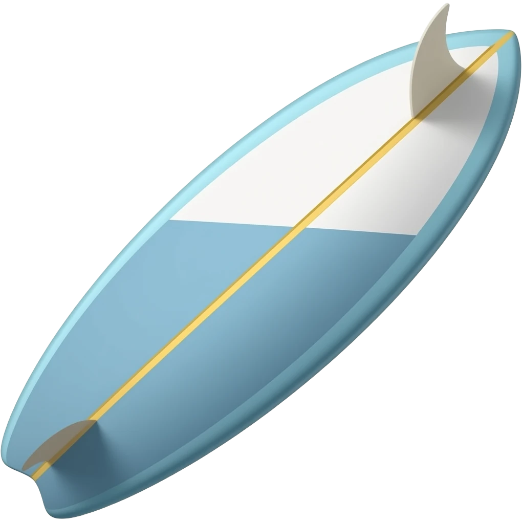 surf board emoji