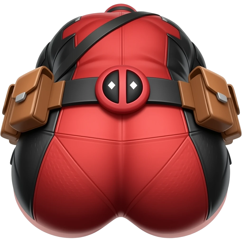 Deadpool butt emoji