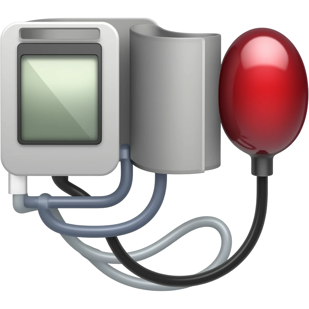 blood pressure cuff emoji