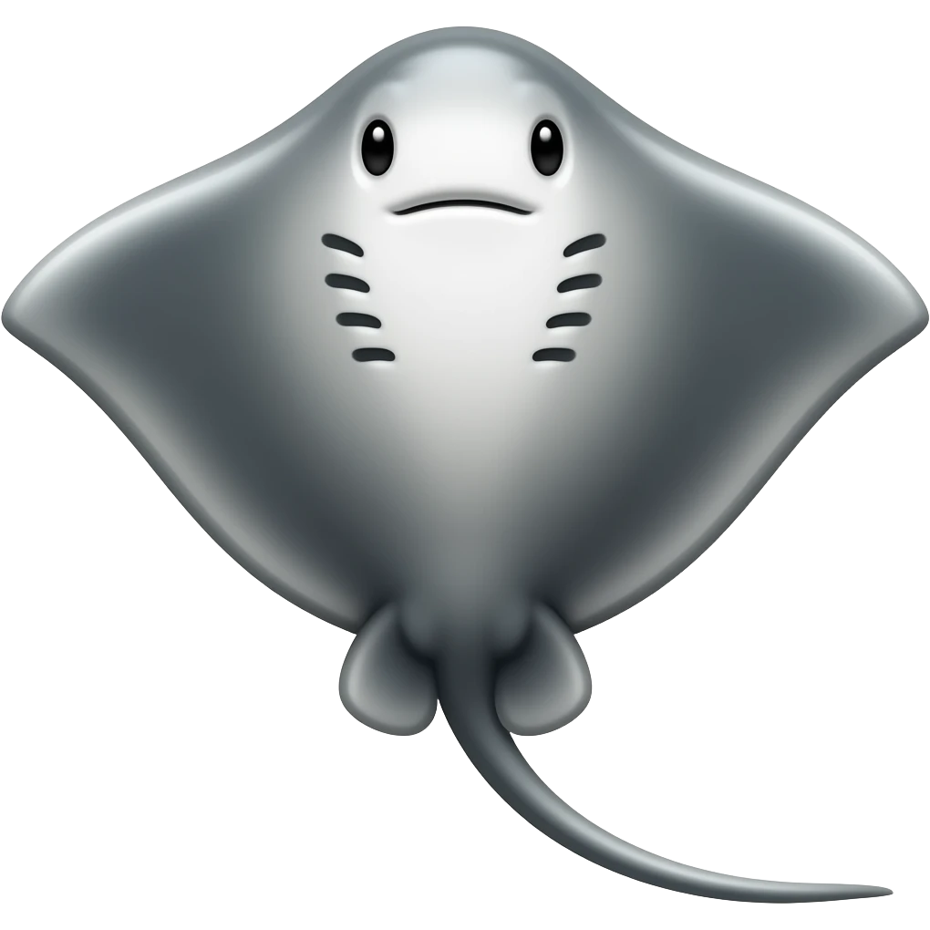 가오리 emoji