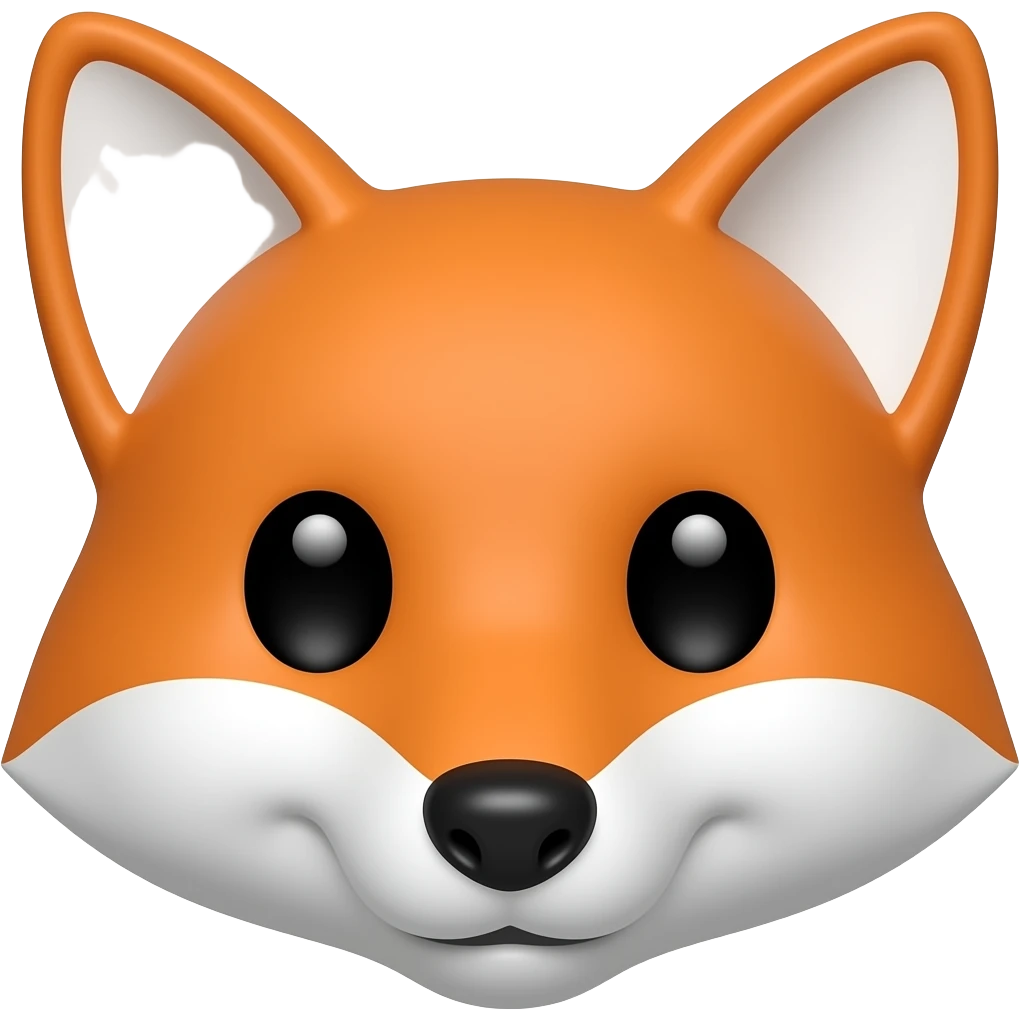 fox face emoji