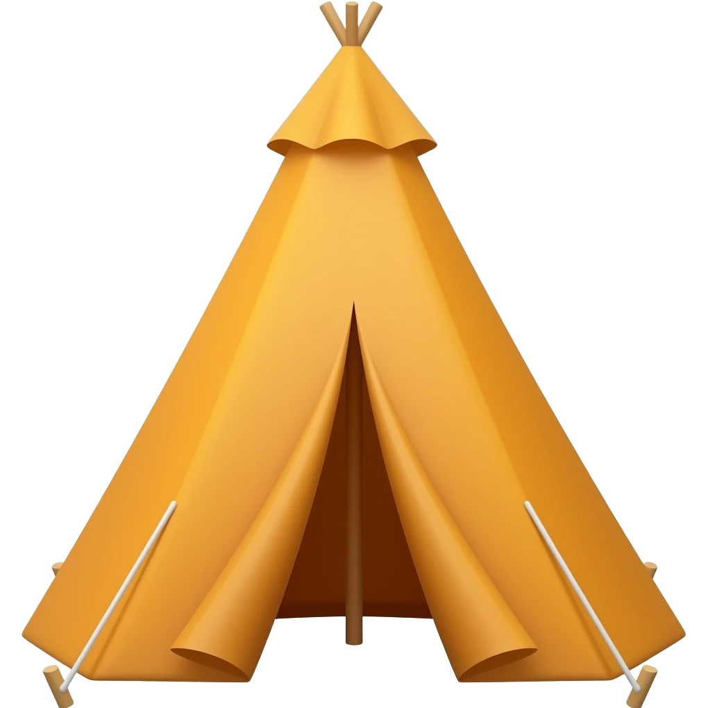 ornageTENT emoji