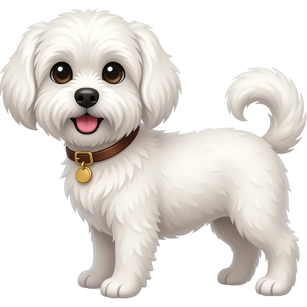 Maltańczyk  bez kitki emoji