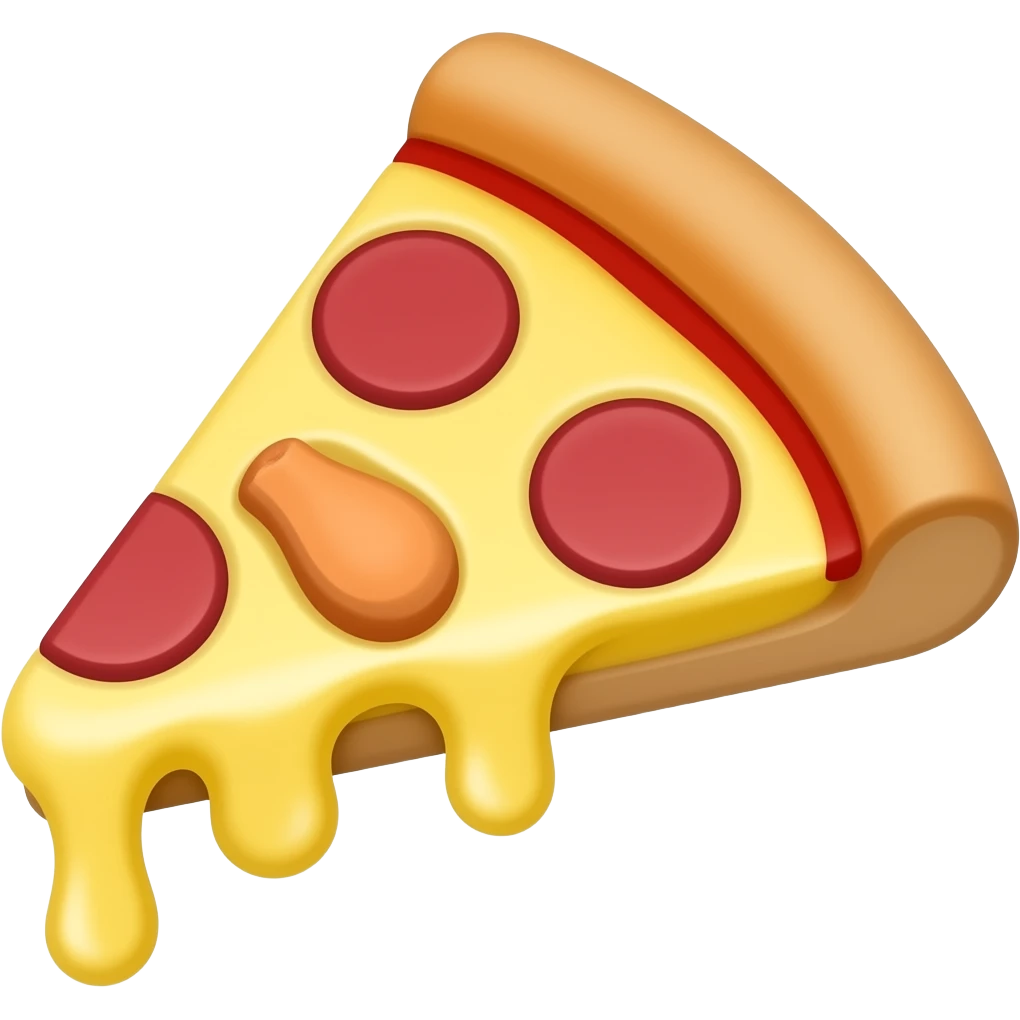 pizza sliced emoji