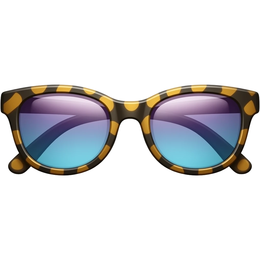 Lunettes luxe emoji