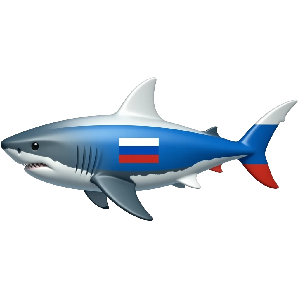 🦈+🇷🇺 emoji