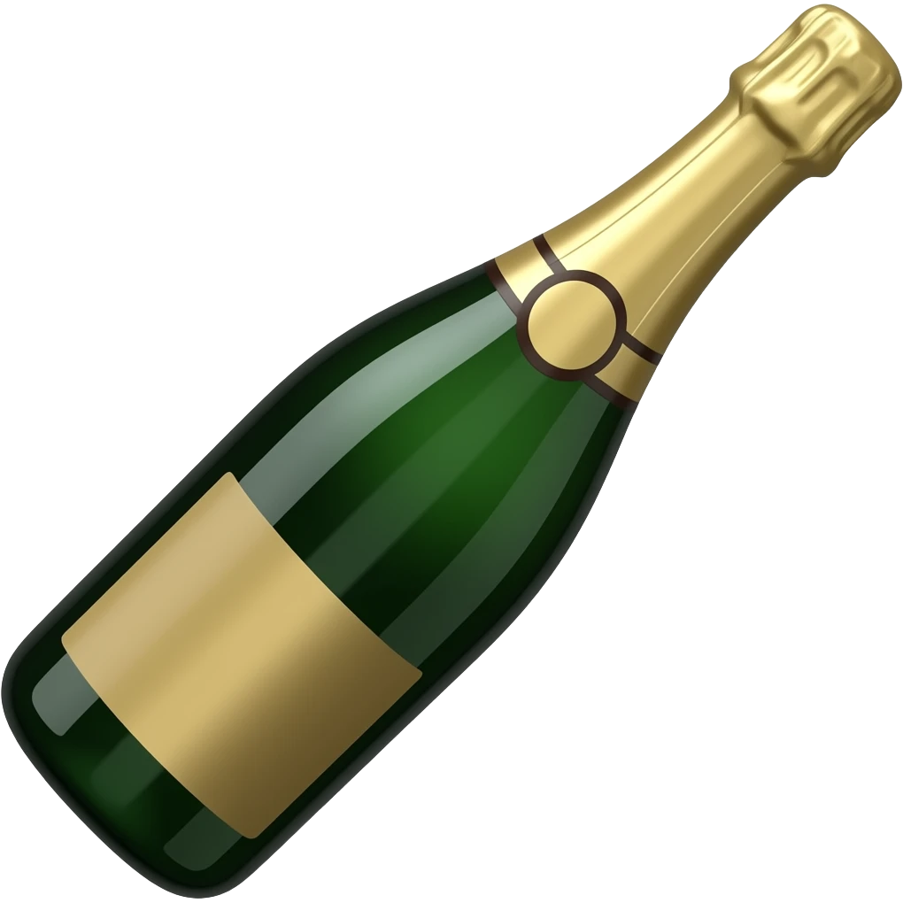 Champagne emoji