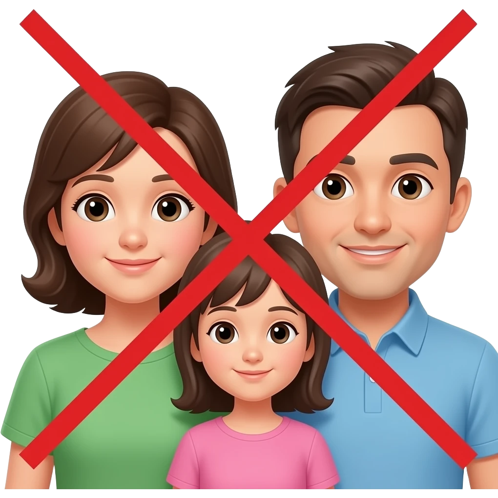 tachar familia emoji