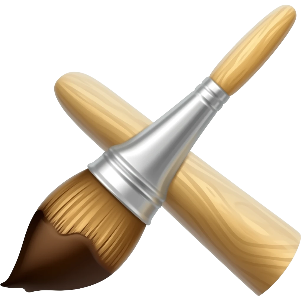 Paintbrush emoji