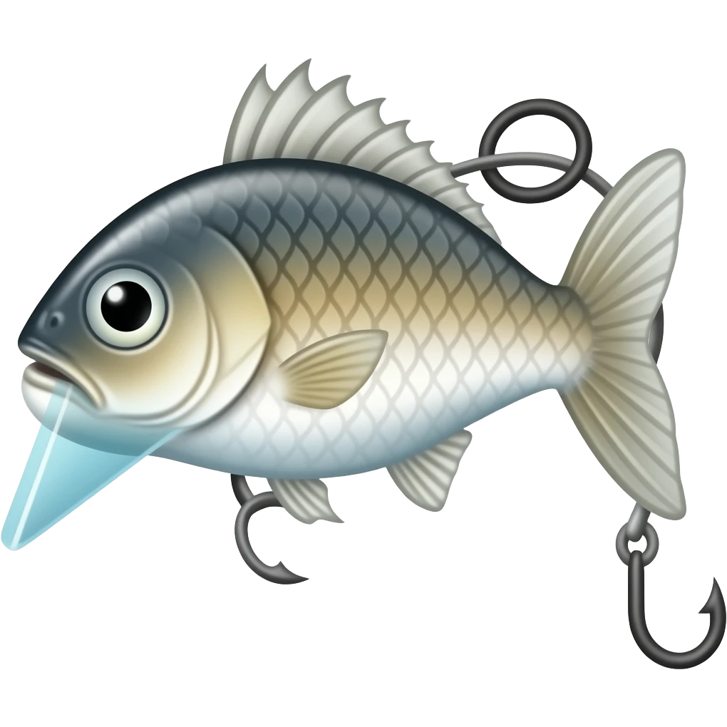 fish bait emoji
