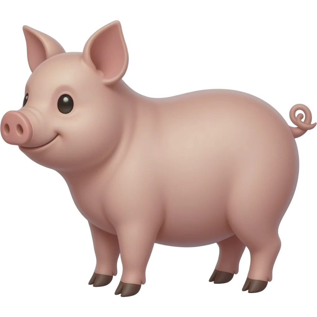 pregnant pig emoji