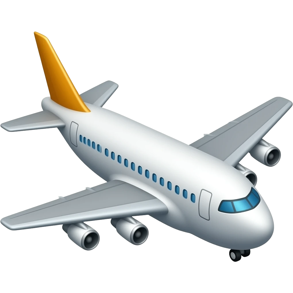 Plane emoji