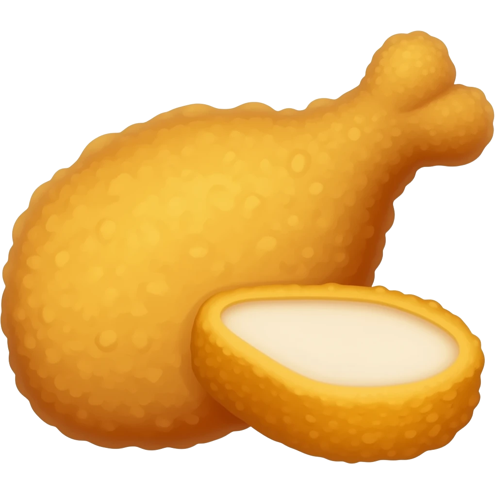 Nuggets chiken emoji