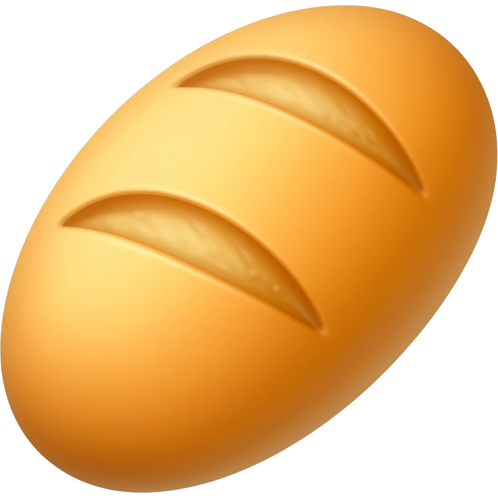 orange bread more orange emoji