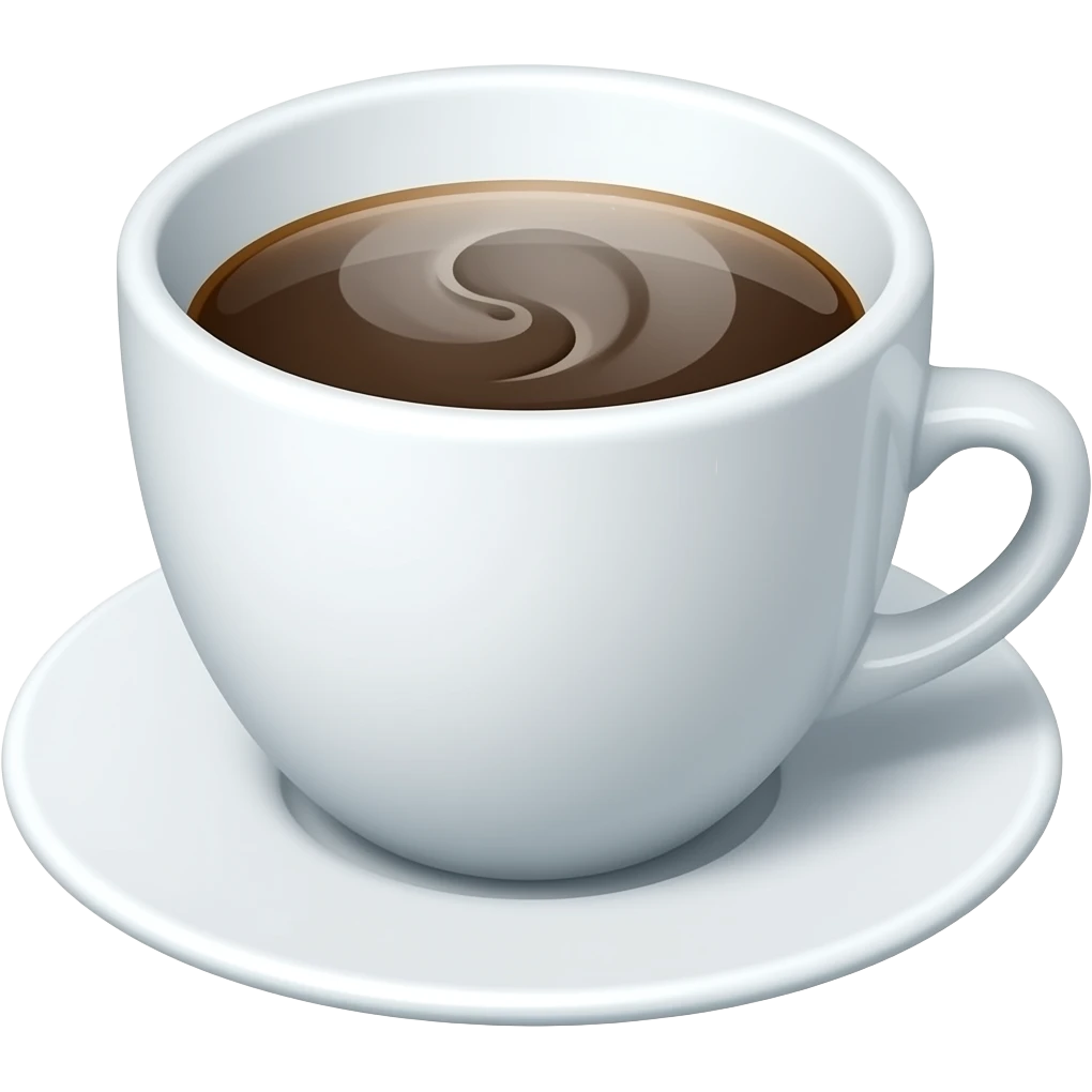 flat white coffee emoji