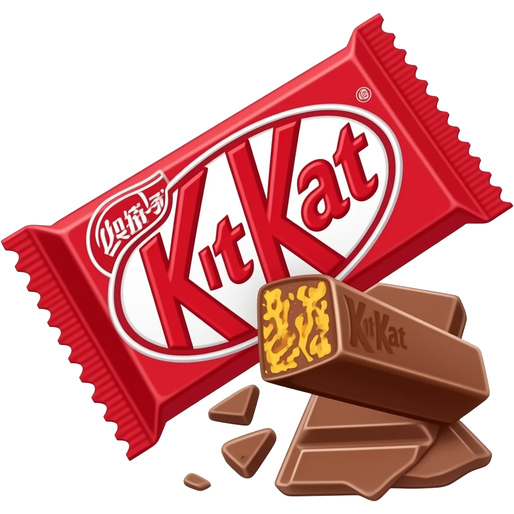Kit kat emoji