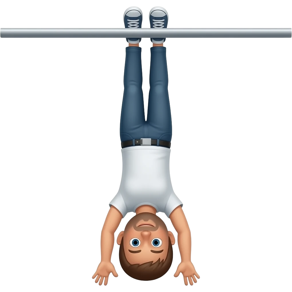 hanging emoji