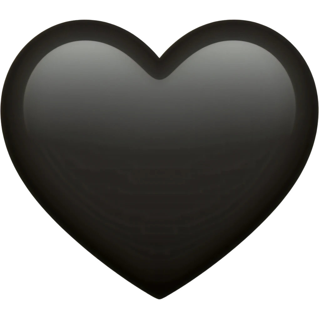 Black Heart emoji