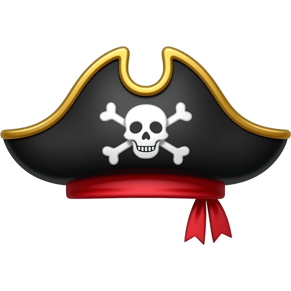 pirate hat emoji