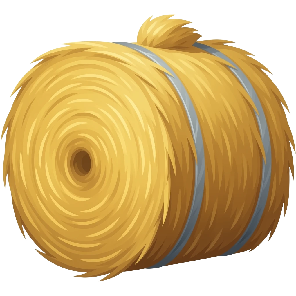 hay bale emoji