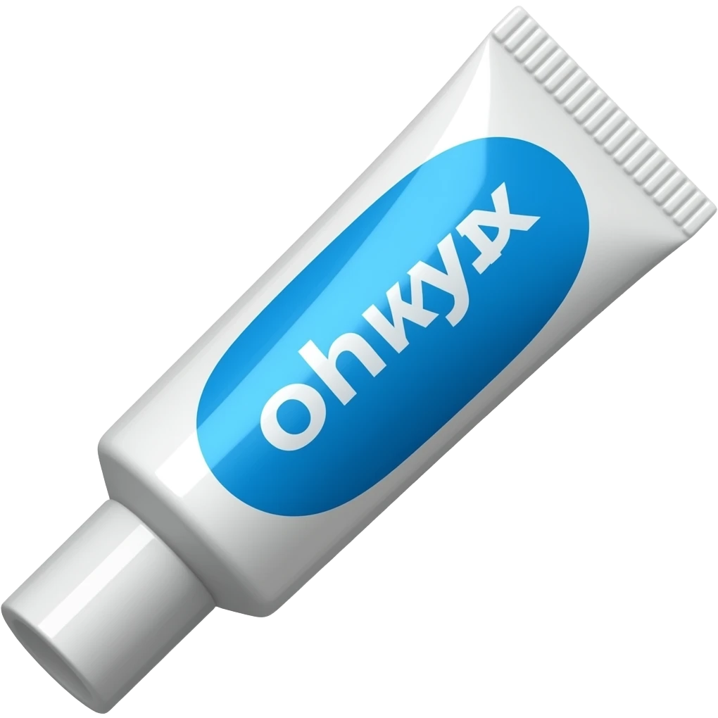 Closeup tooth paste emoji