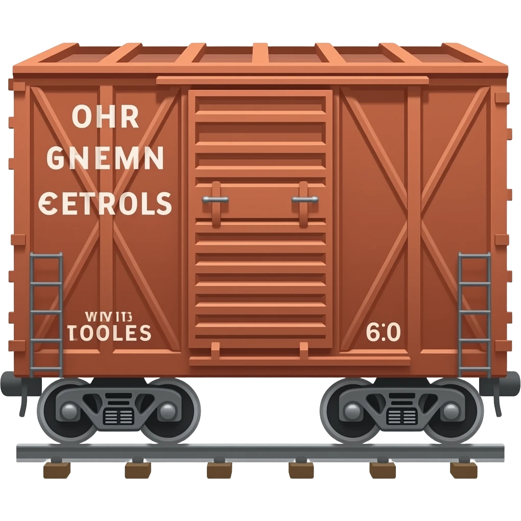Train Boxcar emoji