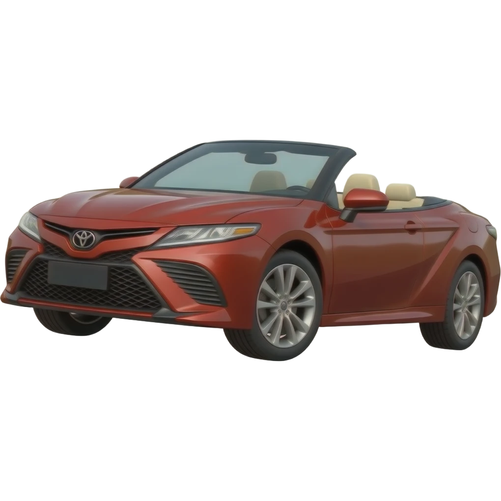 Toyota Camry Convertible Jumping (2021) emoji
