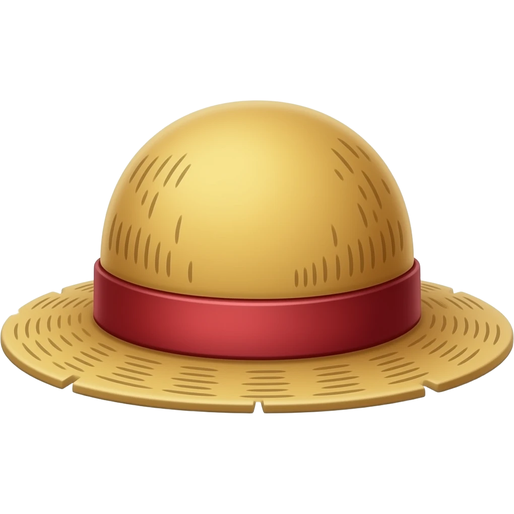 luffy hat emoji