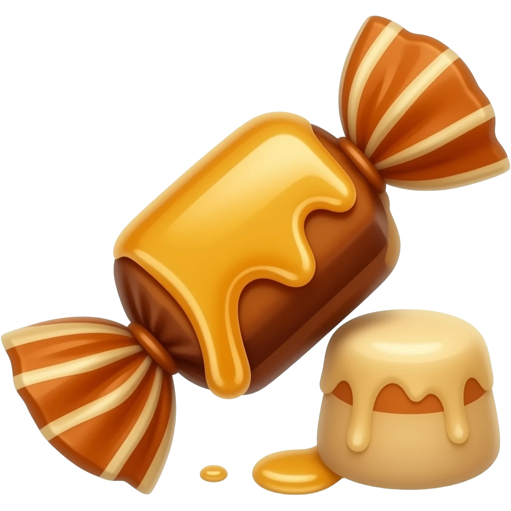 caramel emoji