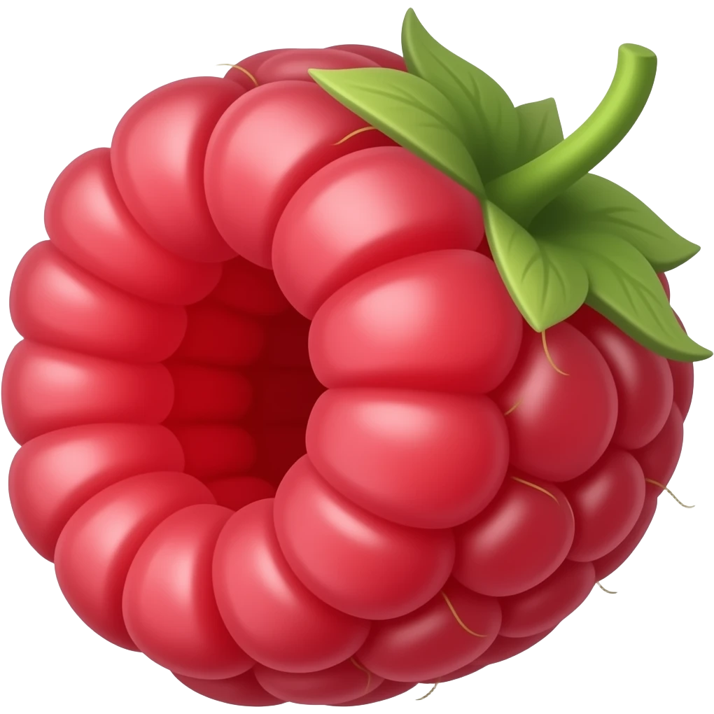 Raspberry emoji