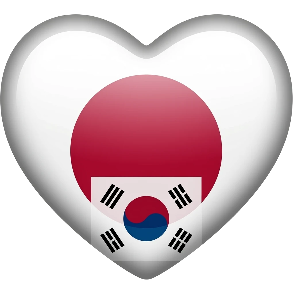 🇯🇵🇰🇷🖤 emoji