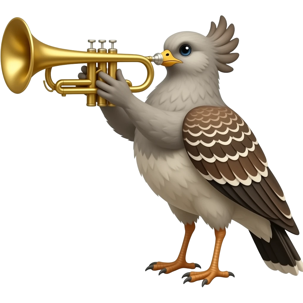 🎺🪿 emoji