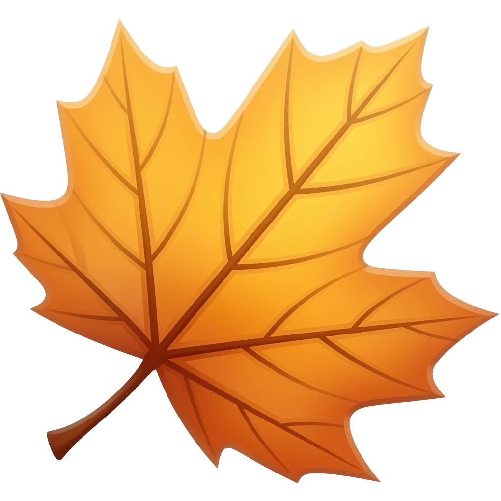 fall leafs emoji